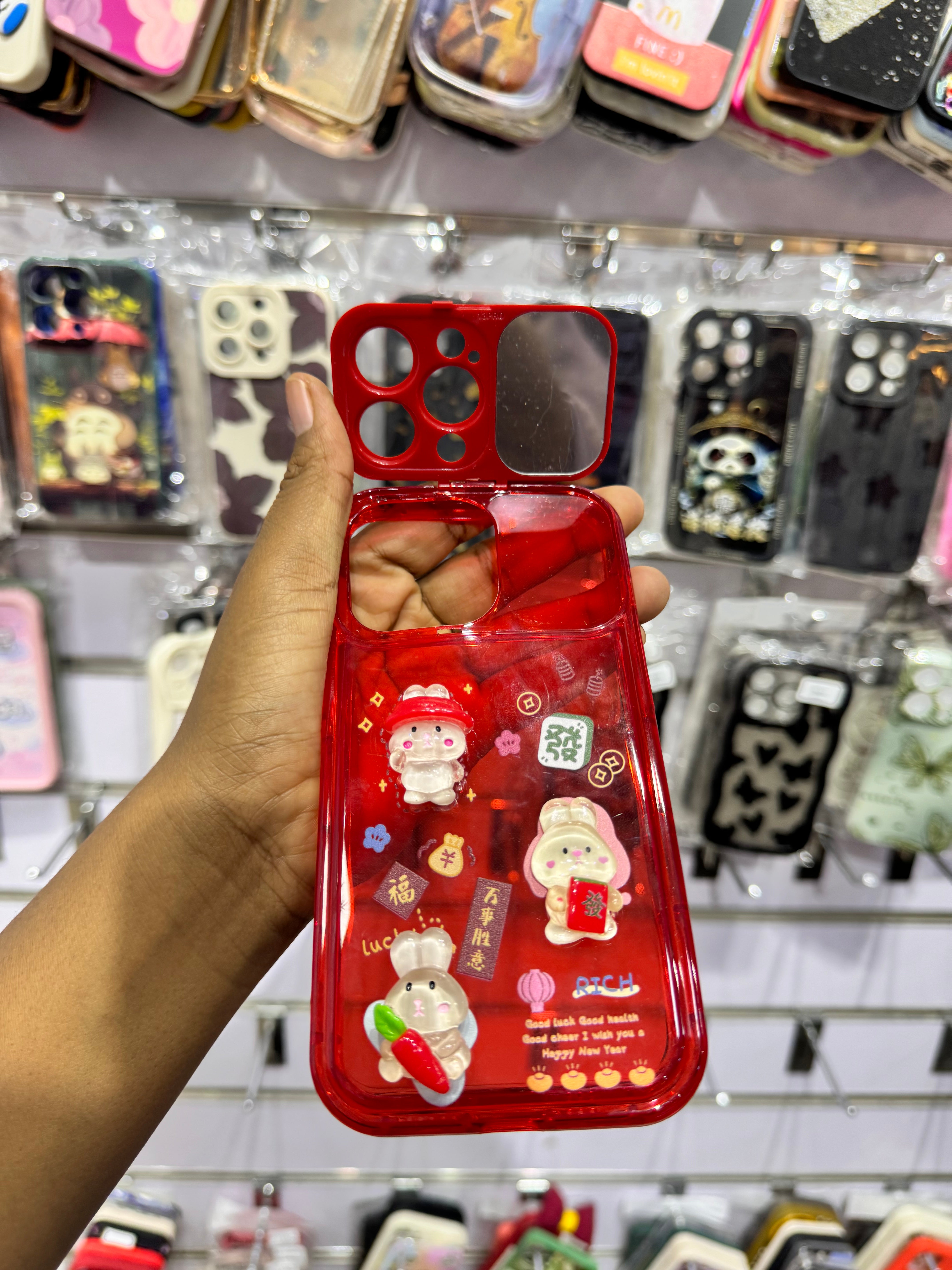Red Lucky Case For IPhones