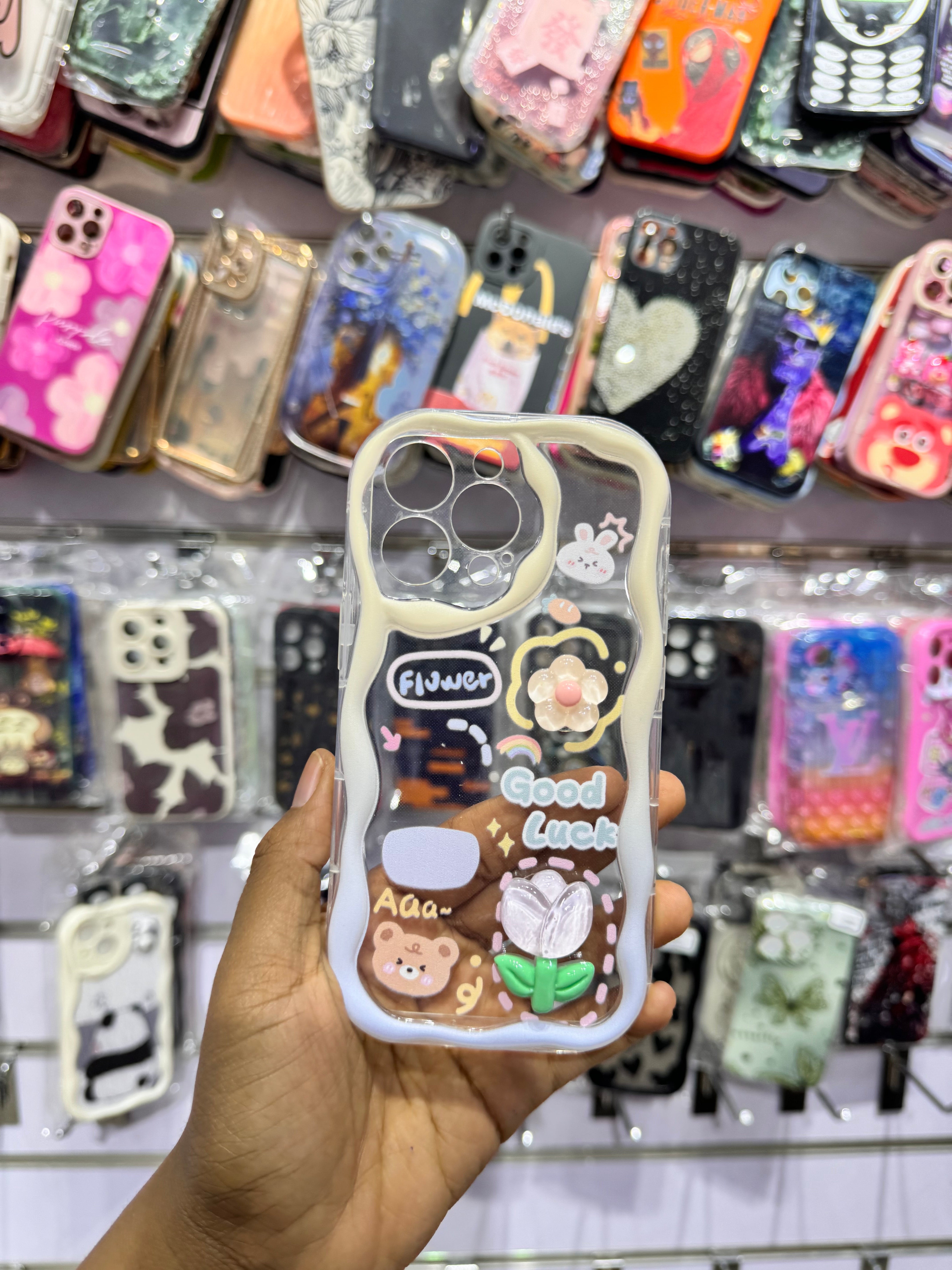 Yellow blue Case For IPhone