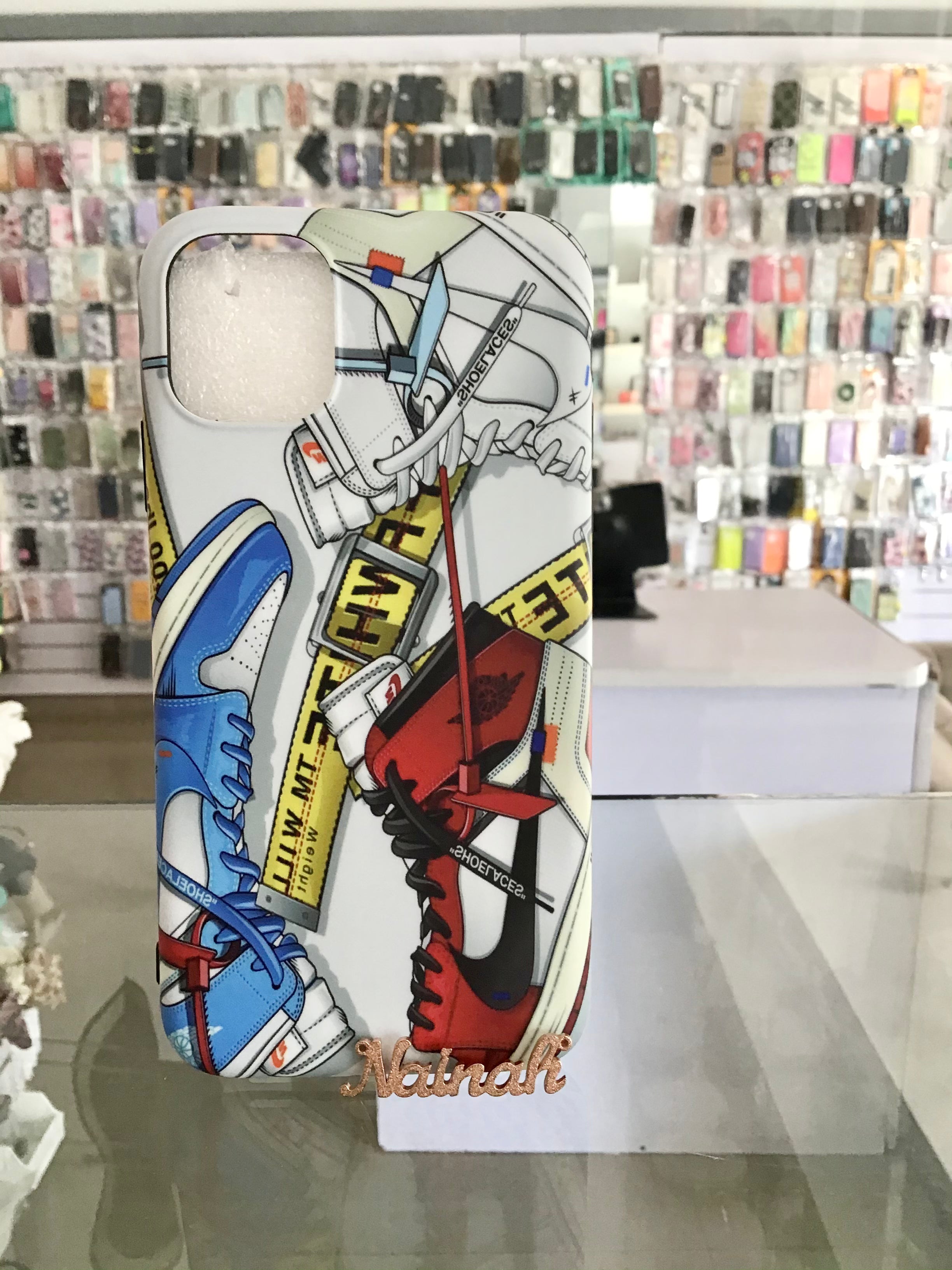 Sneaker Silicone Case For iPhone