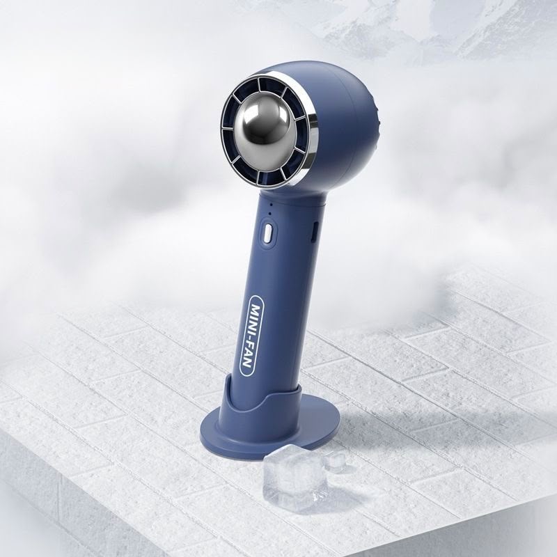 Royal Blue High-speed Handheld Fan