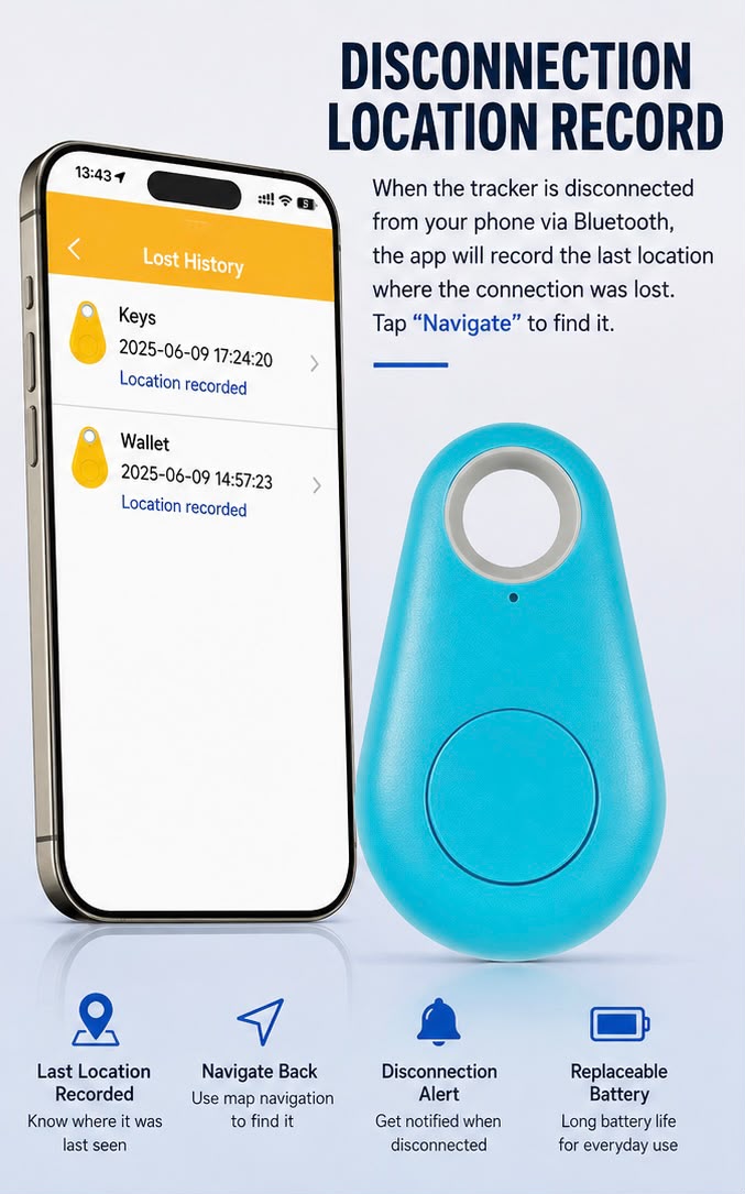 Bluetooth Anti-lost key Finder