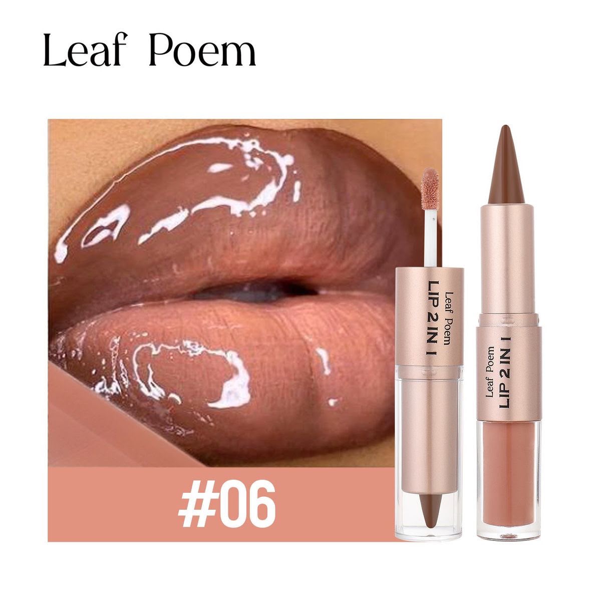 2-in-1 lip liner & lip gloss