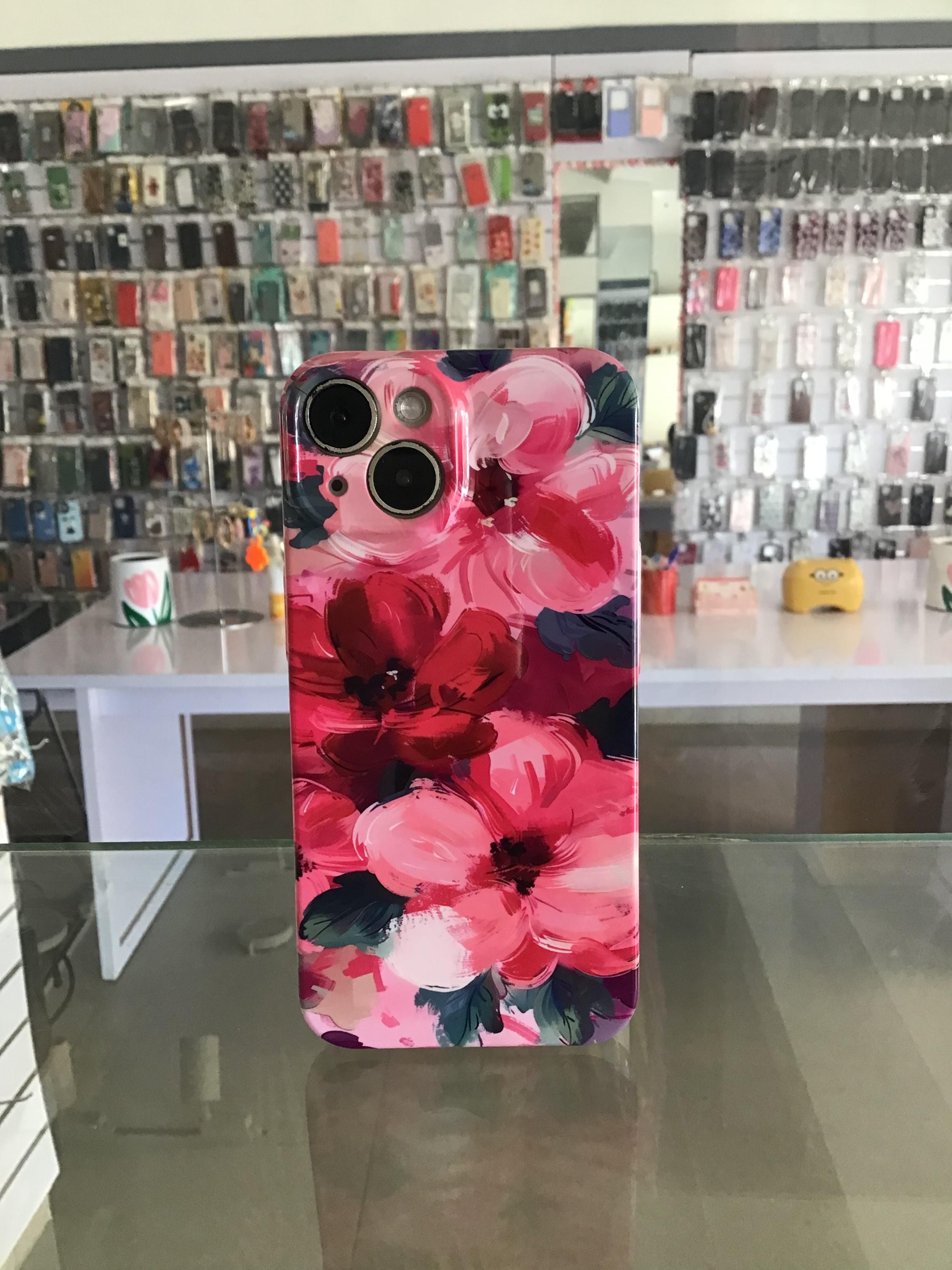 Pink Bloom iPhone Case – Artistic & Eye-Catching