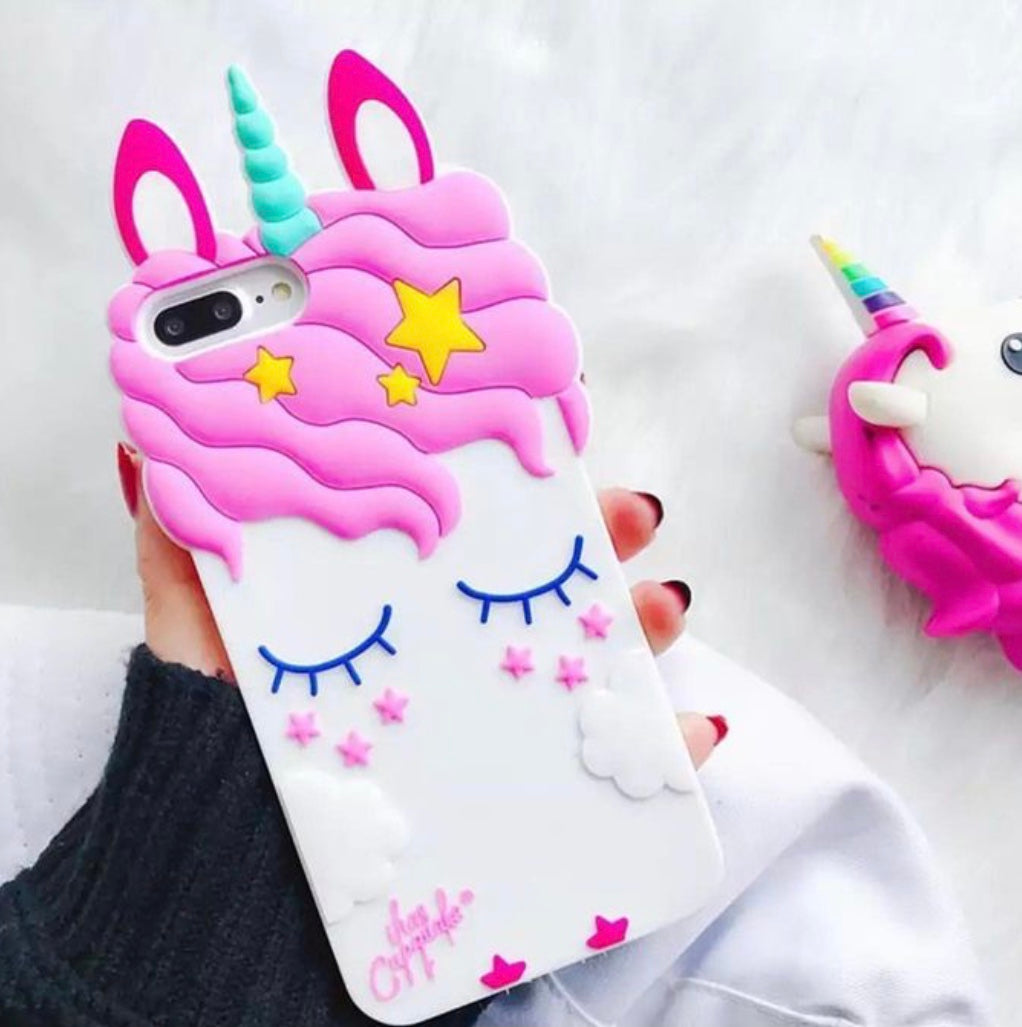 3D Unicorn  Case For iPhone