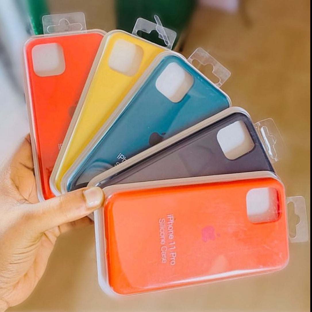 Green Silicone Protective Case For iPhone