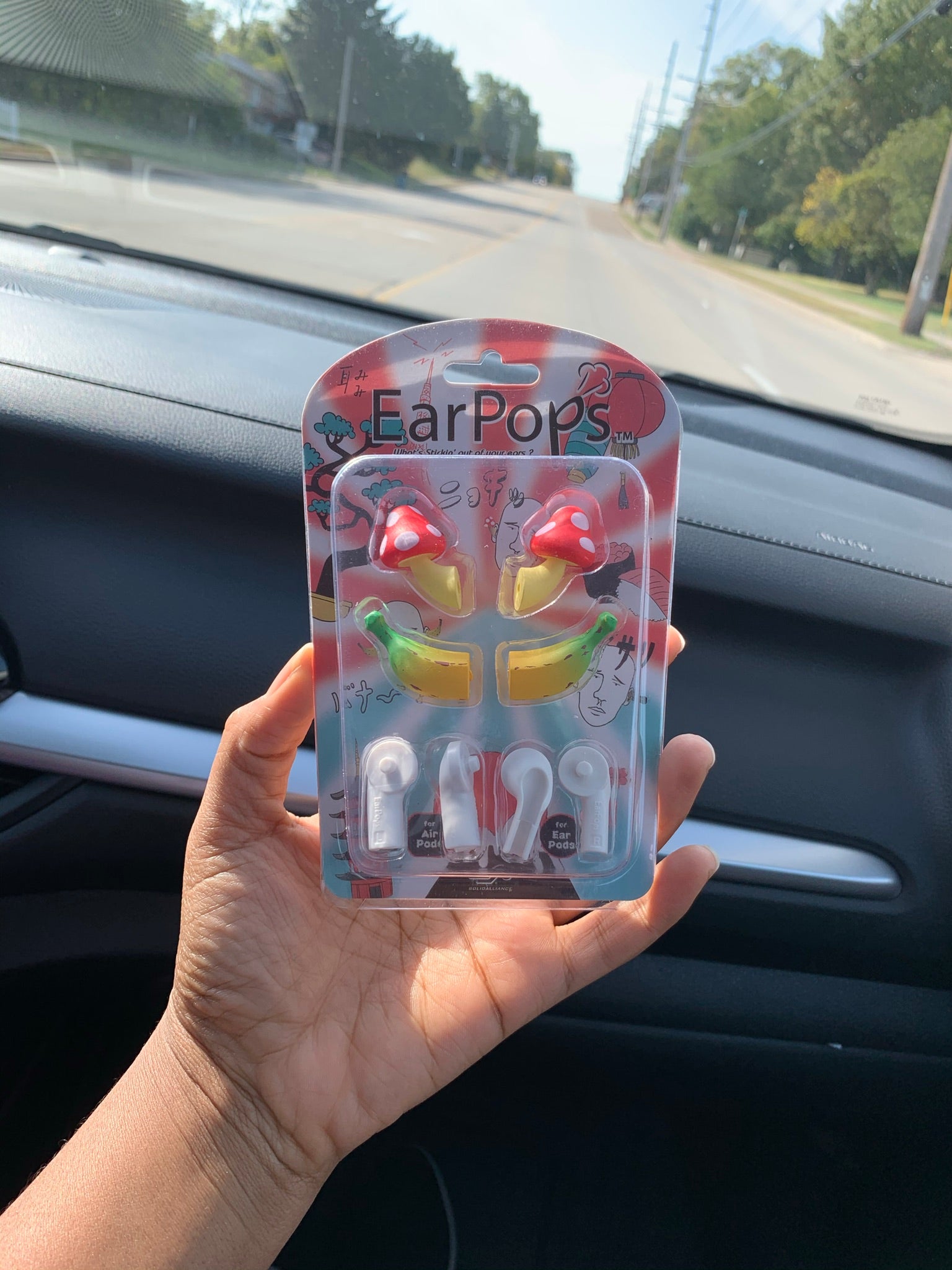 Banana/Mushroom Earpops For Airpods 1/2