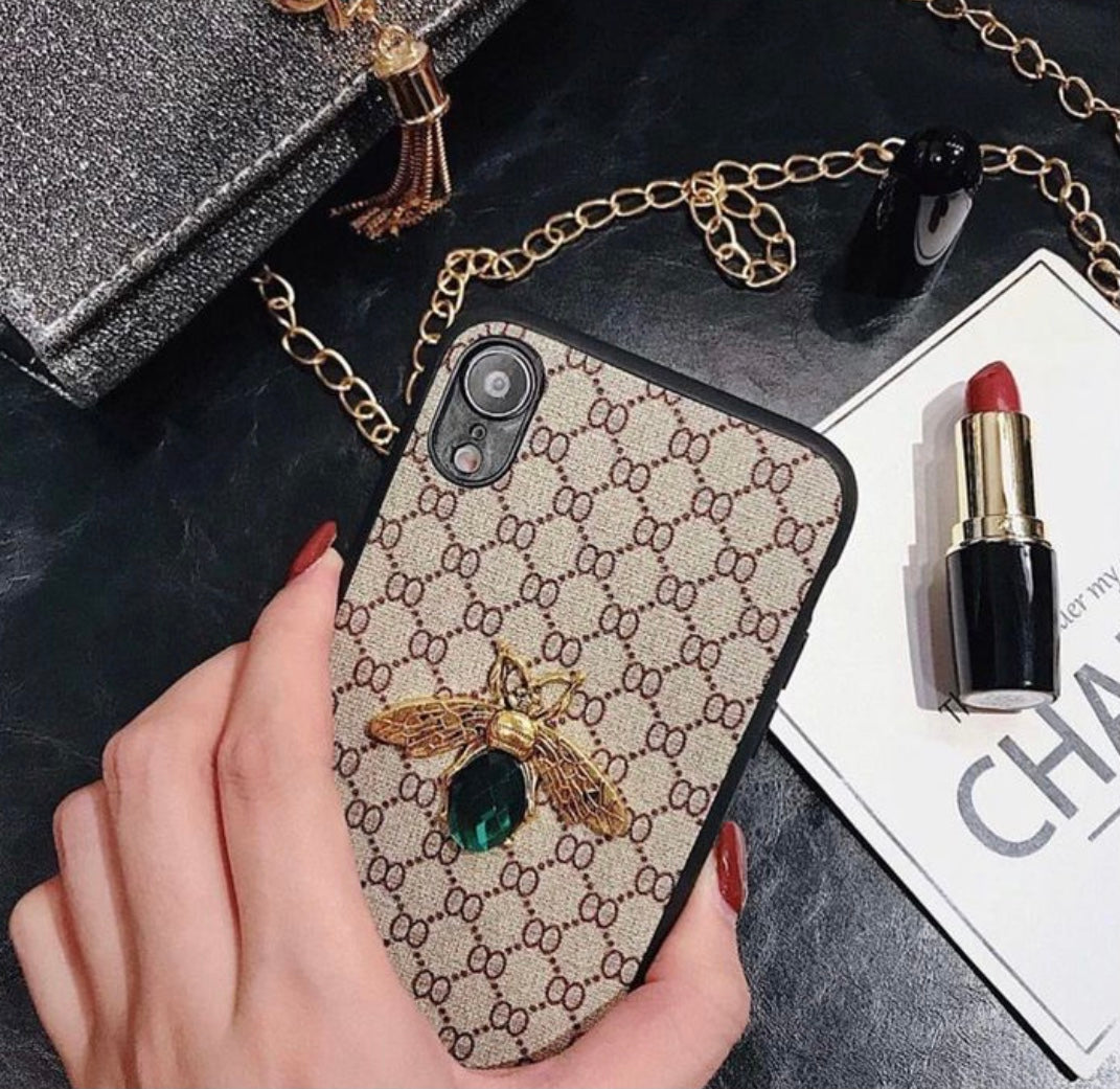 Luxury Green Firefly Case For iPhone