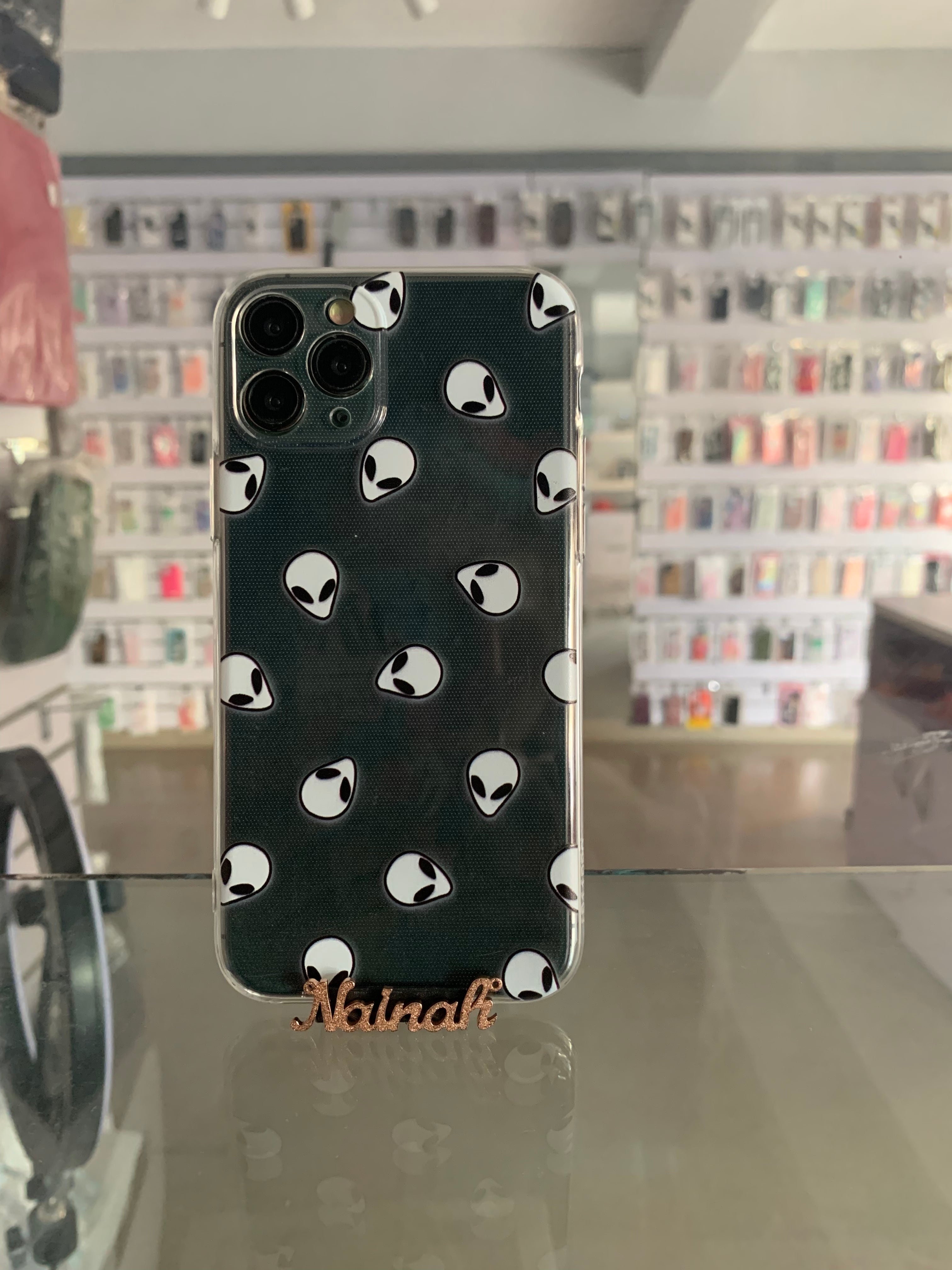 Alien Transparent Case For IPhone