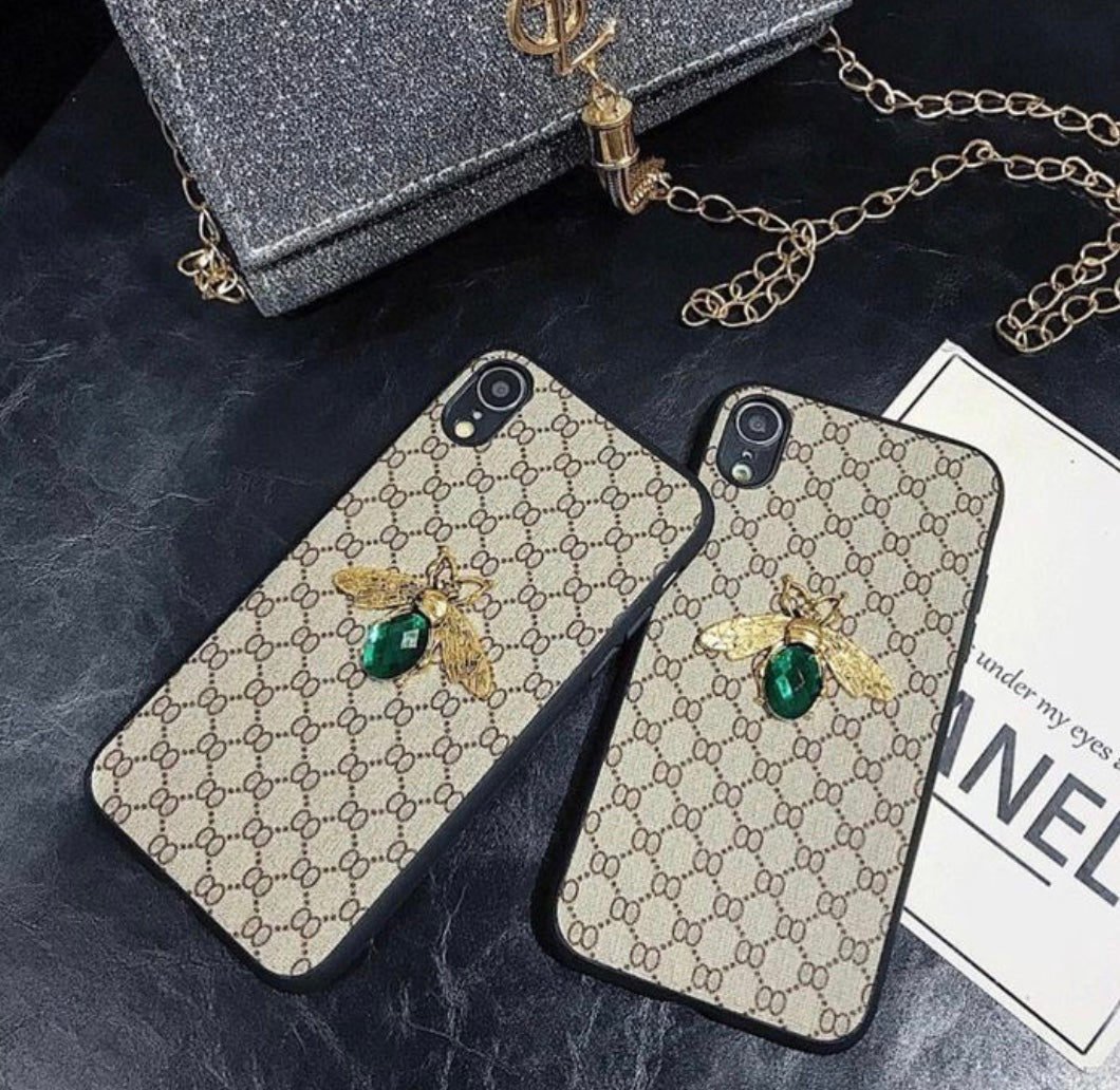 Luxury Green Firefly Case For iPhone