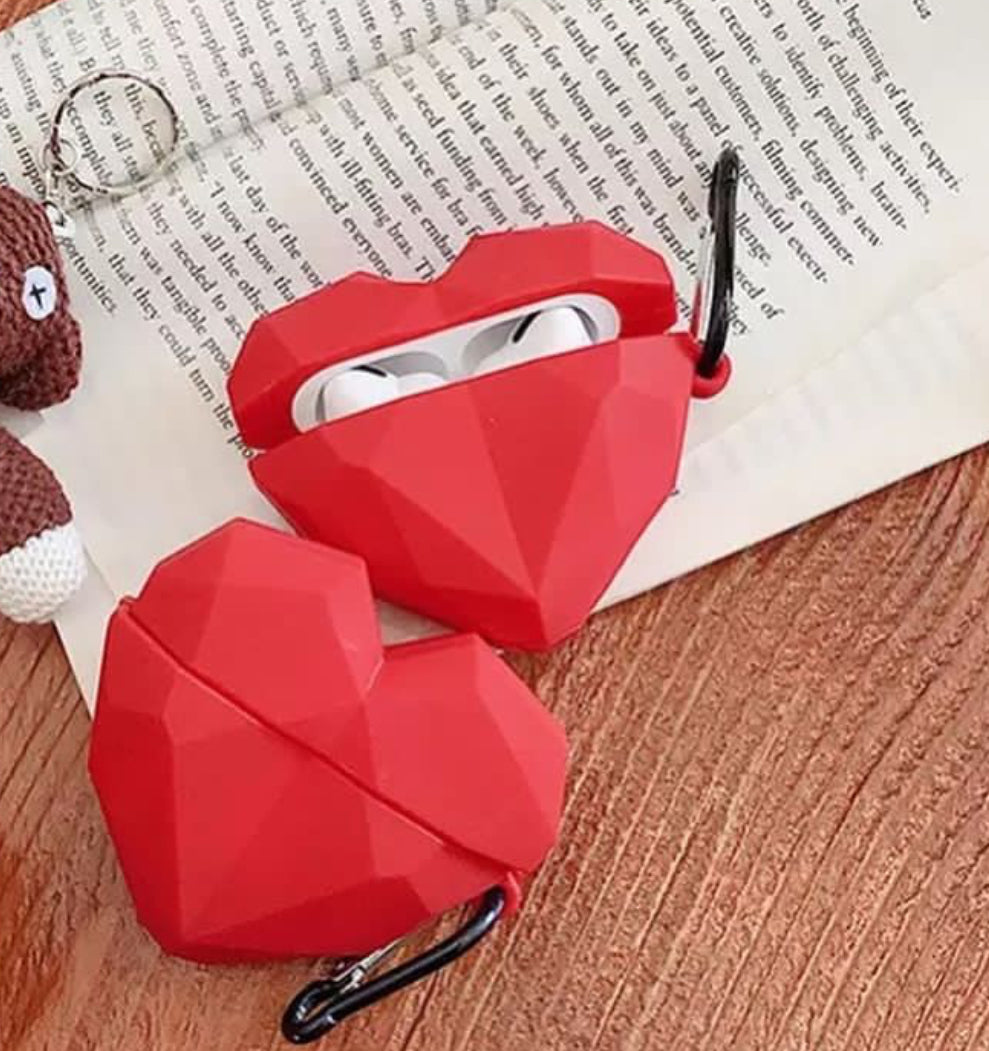 Heart Shaped Case For AirPods 1/2
