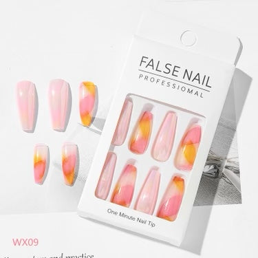 Mix Pinkish False Nails