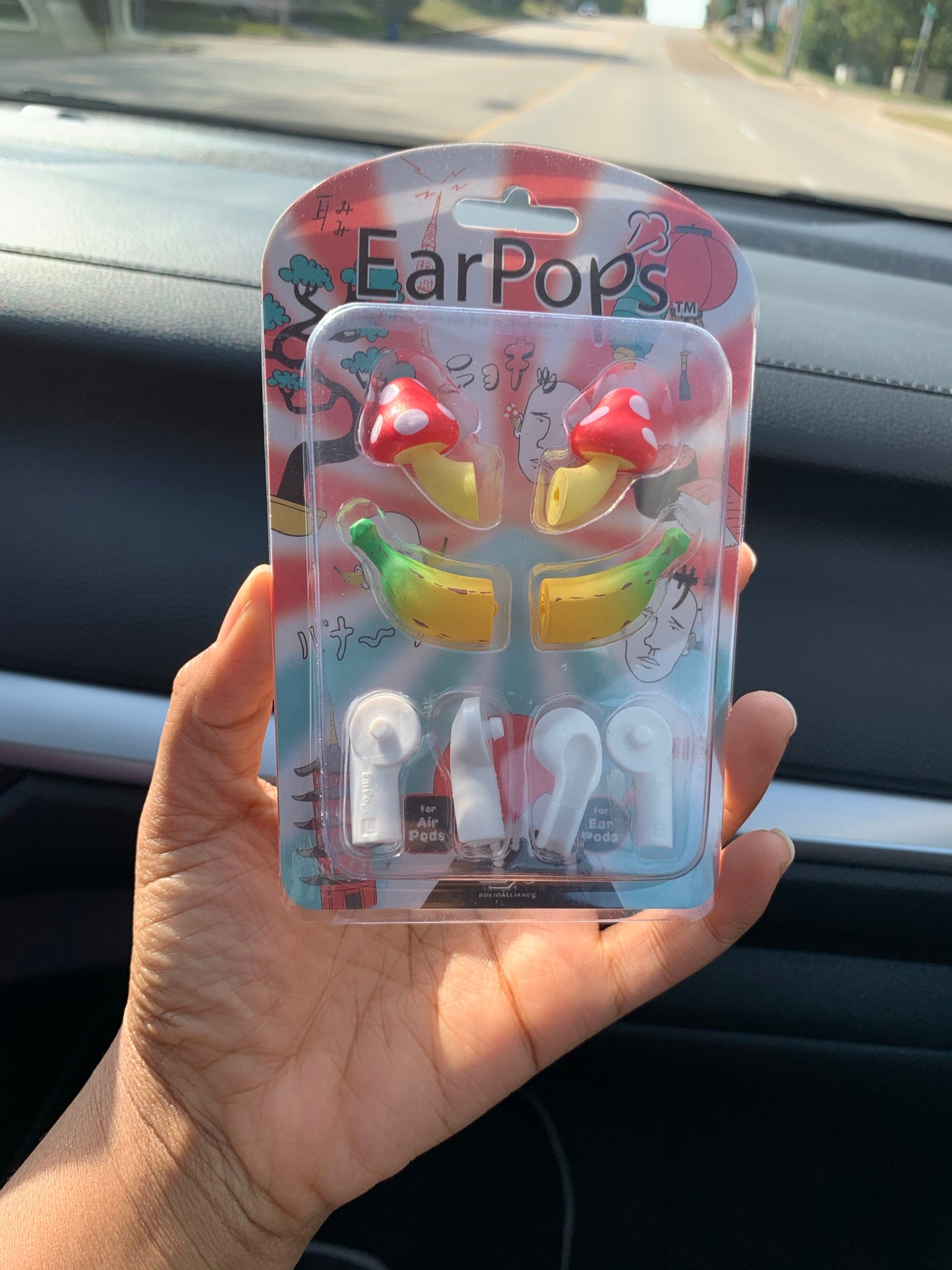 Banana/Mushroom Earpops For Airpods 1/2