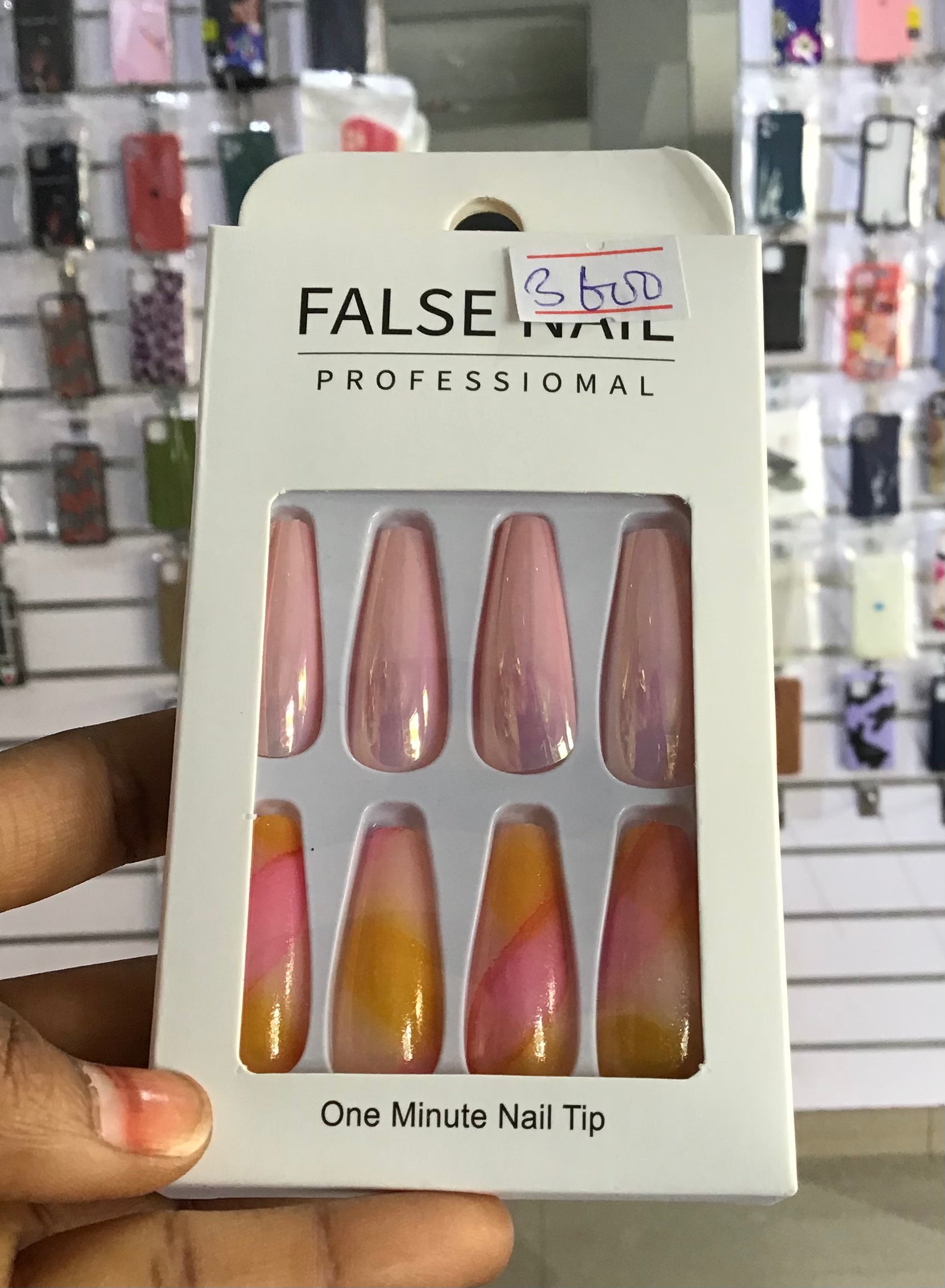 Mix Pinkish False Nails